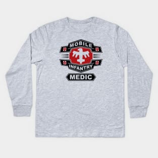 Mobile Infantry Medic Kids Long Sleeve T-Shirt